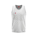 Basktball Top Grey-White
