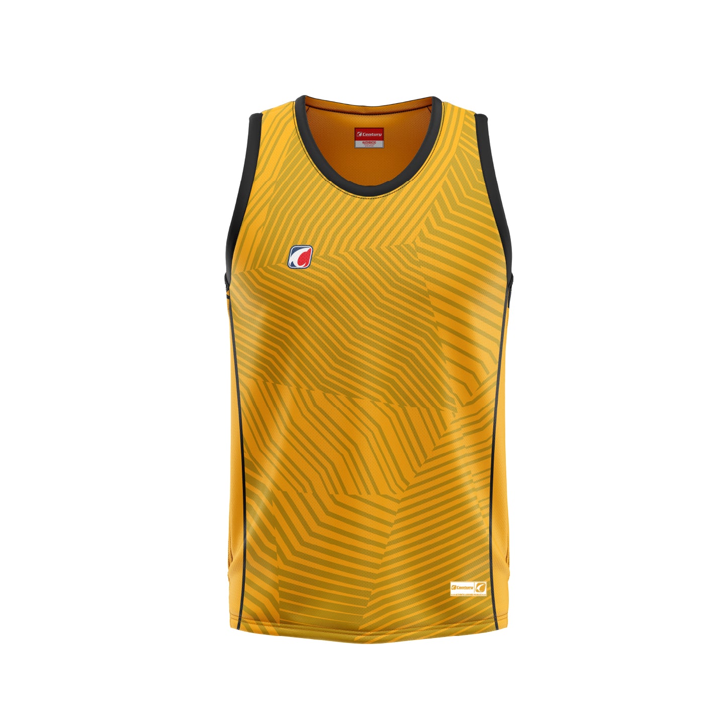 Basketball Top Yellow-Black