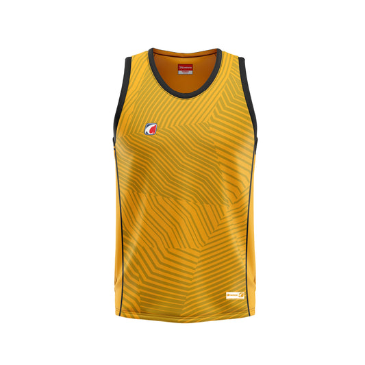 Basketball Top Yellow-Black
