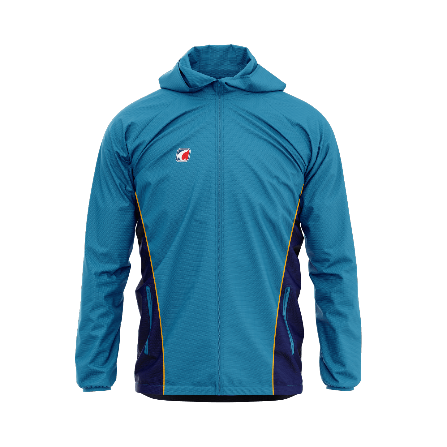 Blue Soccer Team Jacket