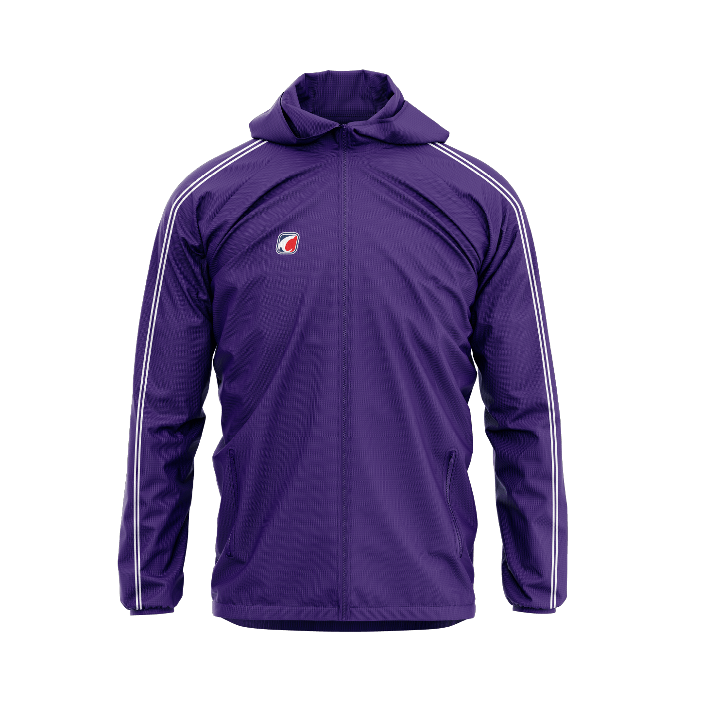 Purple Soccer Team Jacket