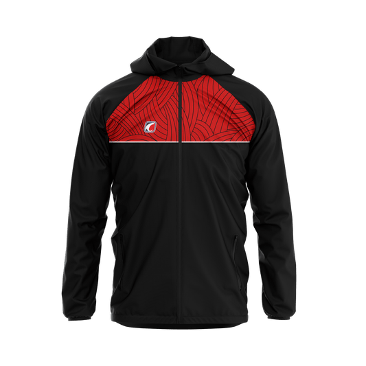 Black & Red Soccer Team Jacket