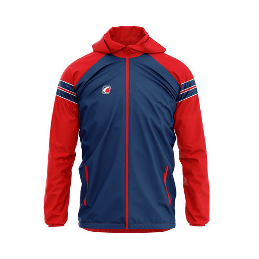 Blue & Red Soccer Team Jacket