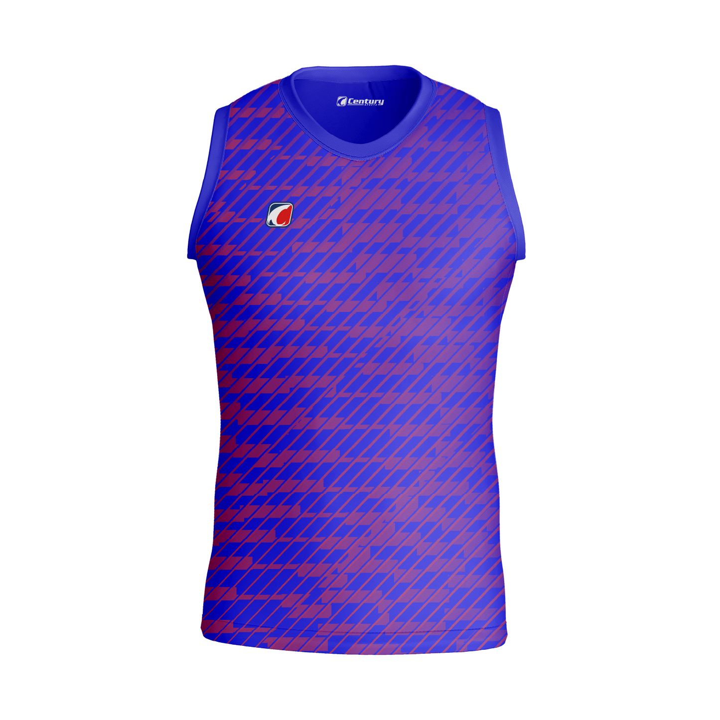 Men Sleeveless Top Purple