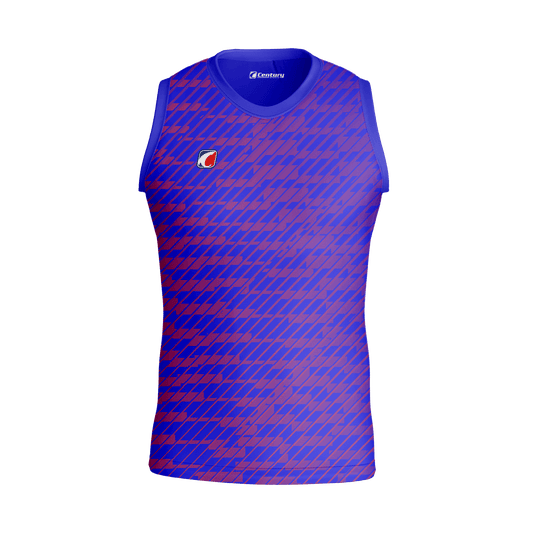 Men Sleeveless Top Purple