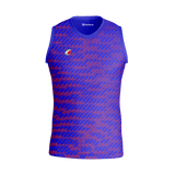 Men Sleeveless Top Purple