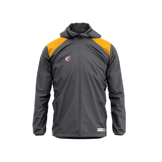 Windbreaker Grey-Yellow