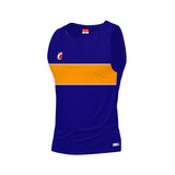 Sleeveless Navy-Yellow