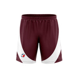 Basketball Shorts Maroon-White