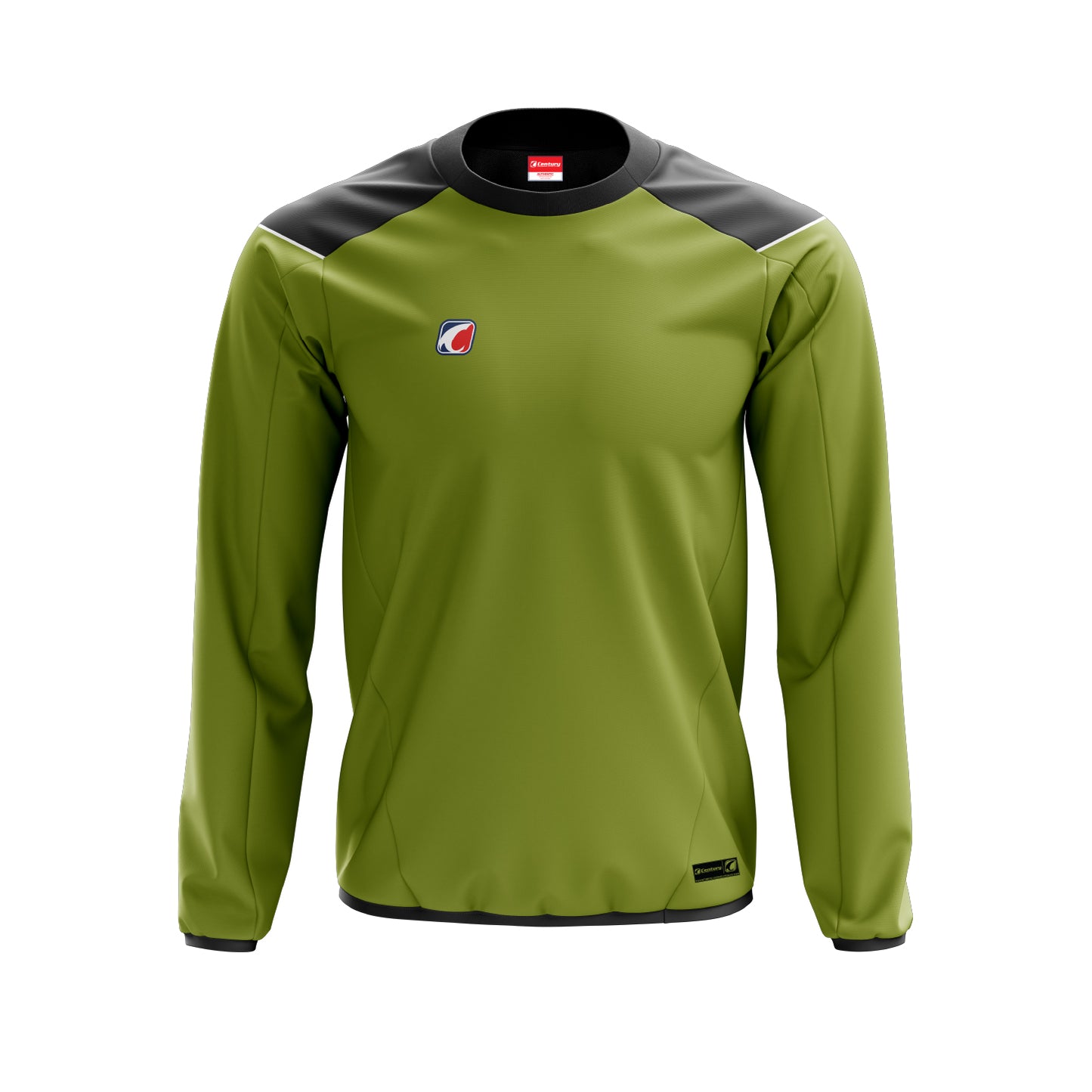 Crewneck Green-Black