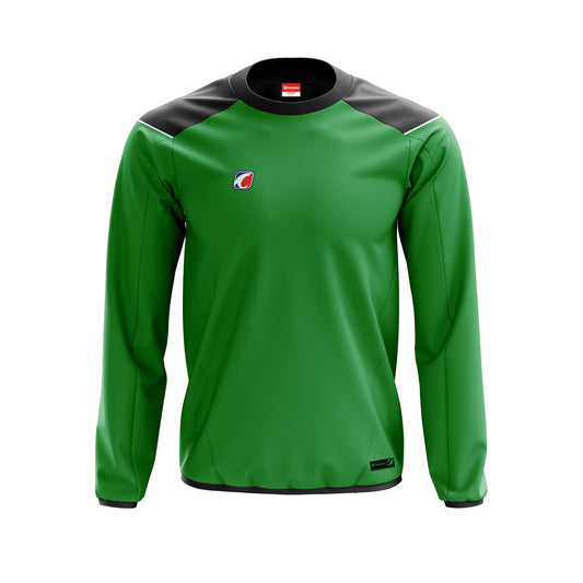 Crewneck Green-Black