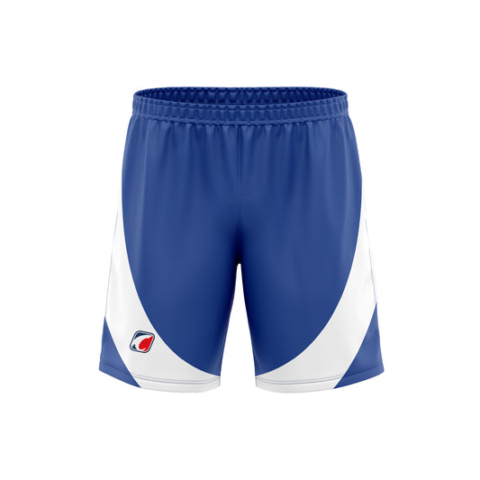 Basketball Shorts Royal-White