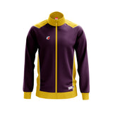 Full Zip Purple-Yellow
