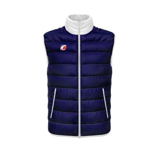 Vest Blue White