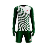 Goalkeeper Uniform Green-White