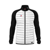 Fleece Jacket White-Black