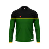 Half Zip Forest Green-Black