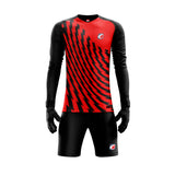 Goalkeeper Uniform Red-Black