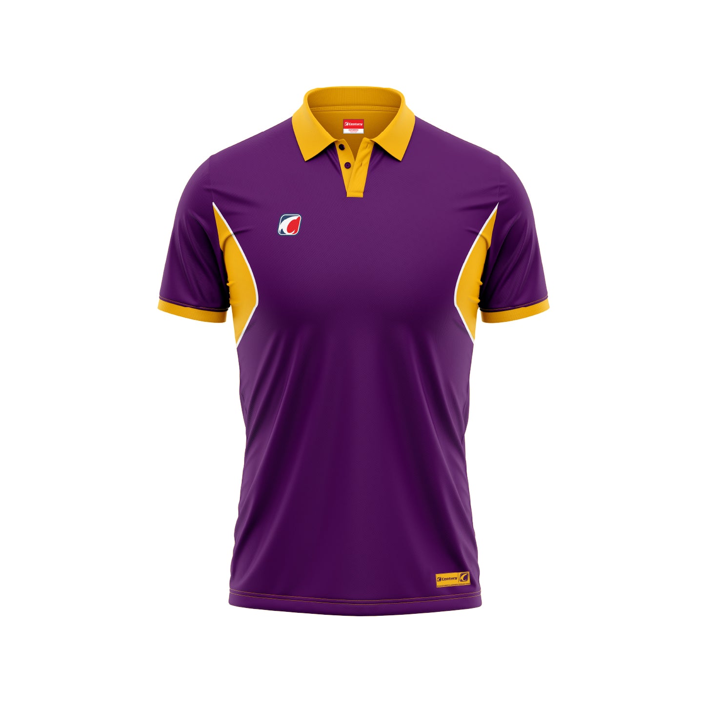 Polo Purple-Yellow