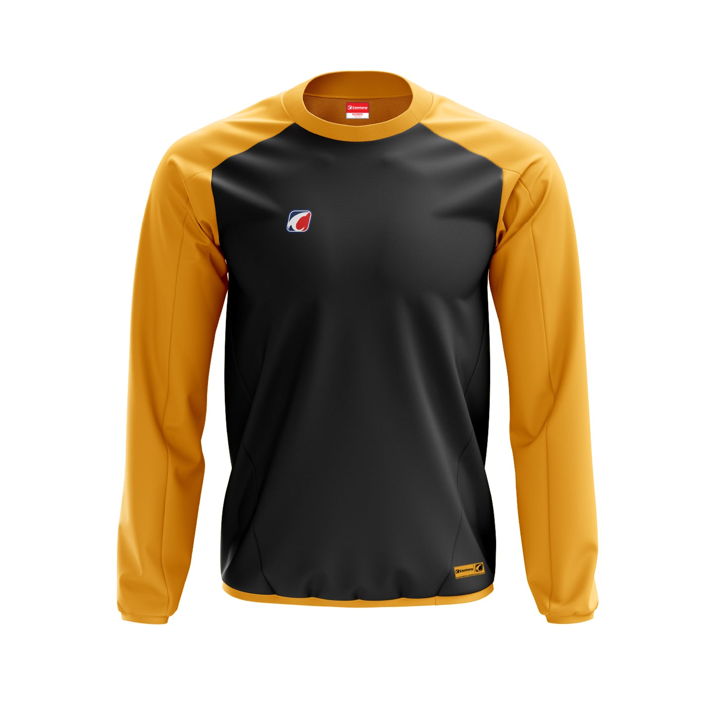 Crewneck Black-Yellow