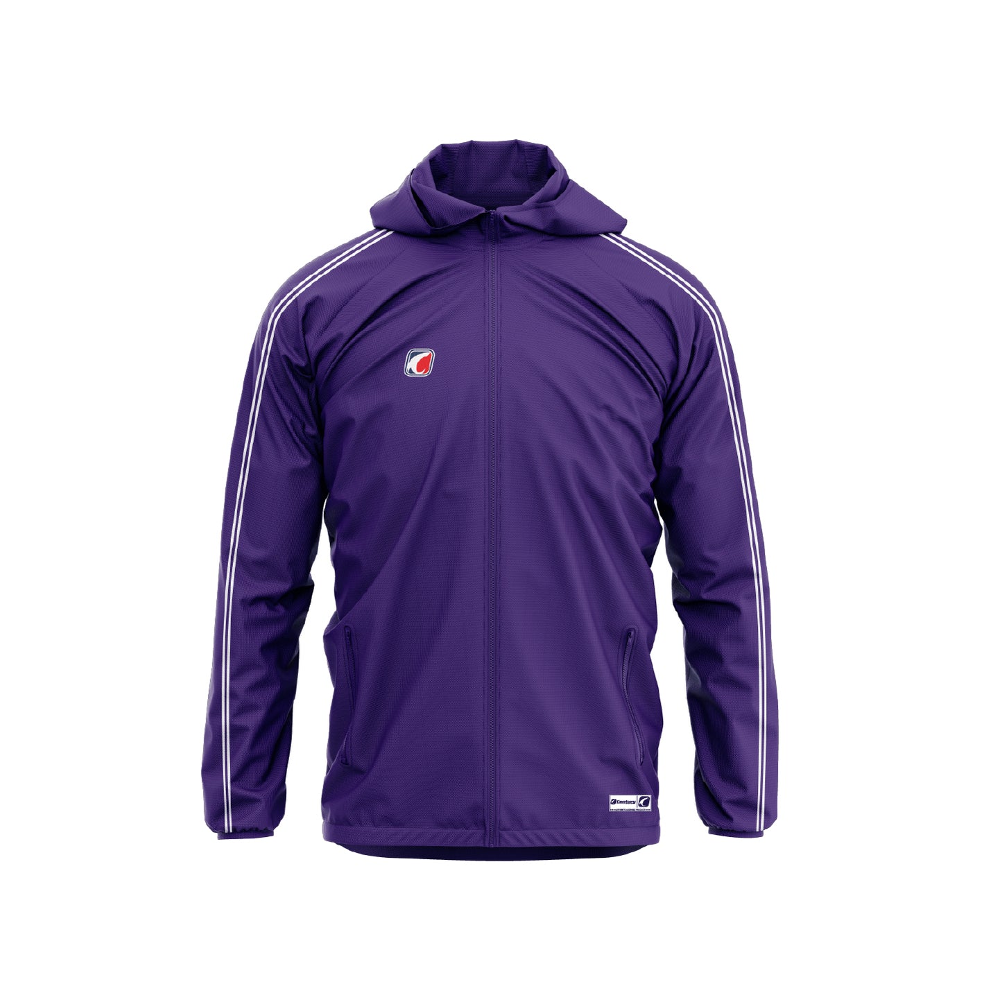 Windbreaker Purple-White