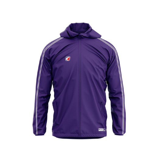 Windbreaker Purple-White